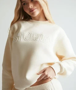 Best Six Stories Stories Sweatshirt - Buttermilk
