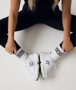 Six Stories Wifey Socks - Black